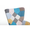 Fotoliu Angel Patchwork, 69x75x96 cm, Stofa Tip Patchwork picture - 6