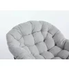 Fotoliu Balansoar Lilia, 90x102x89 h cm, Stofa Gri picture - 16