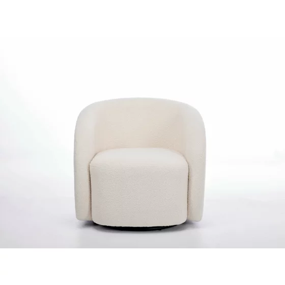 Fotoliu Chill, 72x77x69 h cm, Stofa Boucle Crem picture - 8