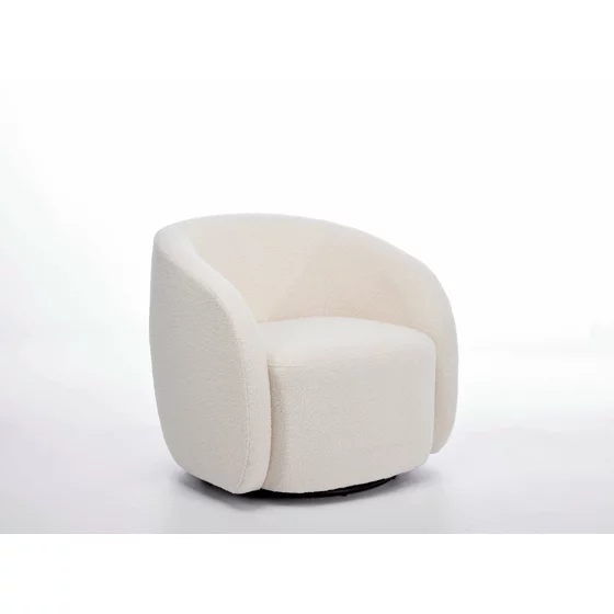 Fotoliu Chill, 72x77x69 h cm, Stofa Boucle Crem picture - 9