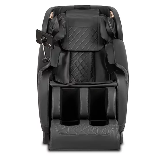 Fotoliu cu Masaj Maximus, 75x142/165x102 h cm, Piele Ecologica, Negru picture - 9