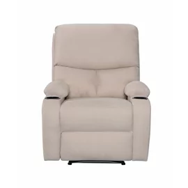 Fotoliu cu Recliner ASTHA 1R, 79x94x102 cm, Stofa, Beige