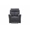 Fotoliu Cu Recliner Baxter, Actionare Electrica, 87x94x102 h cm, Stofa Gri picture - 2