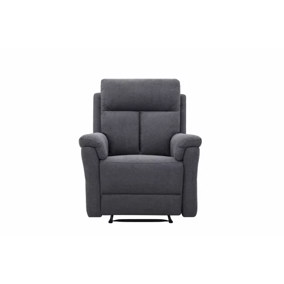 Fotoliu Cu Recliner Baxter, Actionare Electrica, 87x94x102 h cm, Stofa Gri picture - 2