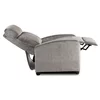 Fotoliu Cu Recliner Dharma, 68x78-155x100 cm, Catifea Gri picture - 4