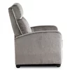 Fotoliu Cu Recliner Dharma, 68x78-155x100 cm, Catifea Gri picture - 9