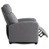 Fotoliu Cu Recliner Dharma, 68x78-155x100 cm, Stofa, Gri picture - 10