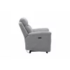Fotoliu Cu Recliner Gregory, Actionare Electrica, 97x95x102 h cm, Stofa Gri picture - 3