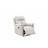 Fotoliu Cu Recliner Lema, Actionare Manuala, 87x94x102 h cm, Stofa Crem picture - 4
