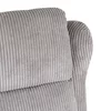 Fotoliu Cu Recliner Sakura, 73x85-136-160x105 cm, Stofa Raiata, Gri picture - 6
