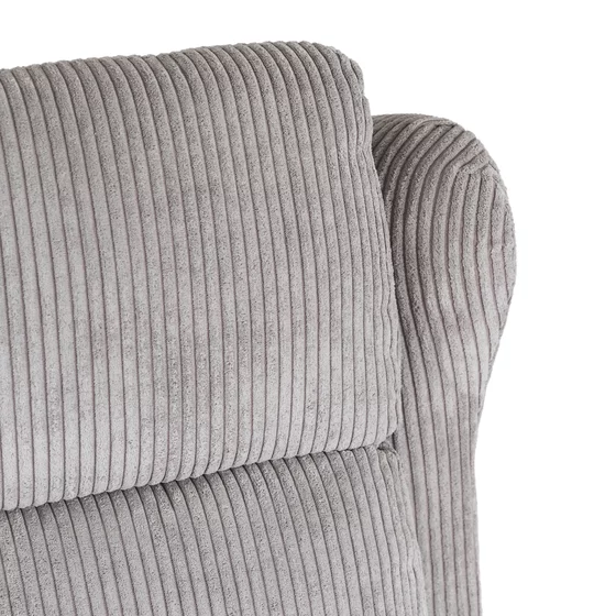 Fotoliu Cu Recliner Sakura, 73x85-136-160x105 cm, Stofa Raiata, Gri picture - 6