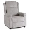 Fotoliu Cu Recliner Sakura, 73x85-136-160x105 cm, Stofa Raiata, Gri picture - 9