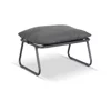 Fotoliu de Gradina cu Taburet Kamfo, 105x60x90 h cm, Structura Metalica, Gri picture - 6