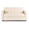 Fotoliu Dublu Extensibil Astana 2, 164x103x82 h cm, Stofa, Beige picture - 4