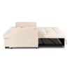 Fotoliu Dublu Extensibil Astana 2, 164x103x82 h cm, Stofa, Beige picture - 7