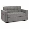 Fotoliu Dublu Extensibil Astana, 141x103x84 h cm, Stofa, Gri picture - 2