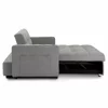 Fotoliu Dublu Extensibil Astana, 141x103x84 h cm, Stofa, Gri picture - 3
