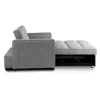 Fotoliu Extensibil Karole, 120x100-193x87 h cm, Stofa, Gri picture - 4