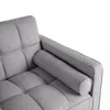 Fotoliu Extensibil Karole, 120x100-193x87 h cm, Stofa, Gri picture - 10