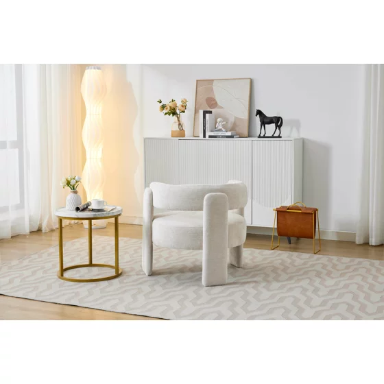 Fotoliu Garda, 80x69x70 h cm, Stofa Beige picture - 11