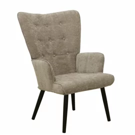 Fotoliu Minos, 67x74x97 h cm, Stofa Ecru