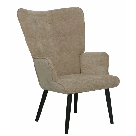 Fotoliu Minos, 67x74x97 h cm, Stofa Ecru picture - 3