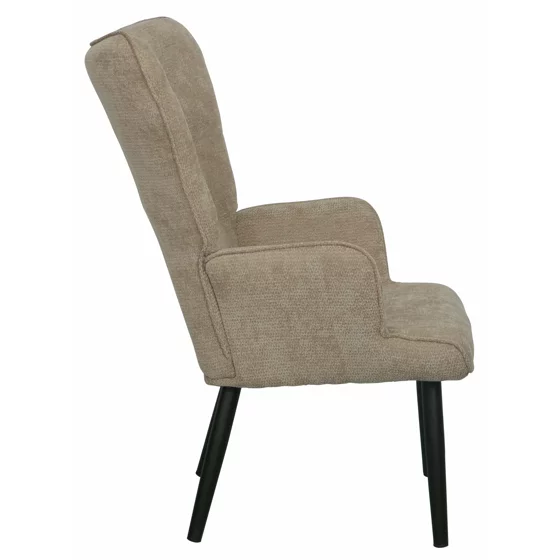 Fotoliu Minos, 67x74x97 h cm, Stofa Ecru picture - 7