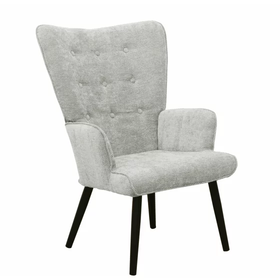 Fotoliu Minos, 67x74x97 h cm, Stofa Gri Deschis picture - 2