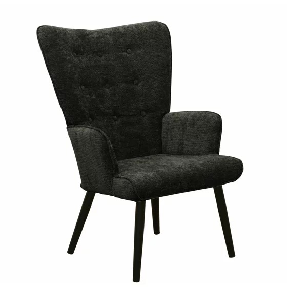 Fotoliu Minos, 67x74x97 h cm, Stofa Gri Inchis picture - 2