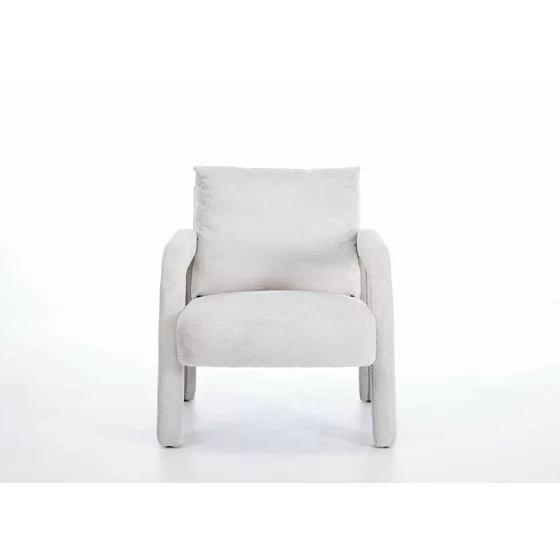 Fotoliu Sanibel, 70x70x91 h cm, Stofa Gri Deschis picture - 3