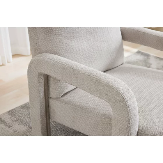 Fotoliu Sanibel, 70x70x91 h cm, Stofa Gri Deschis picture - 10