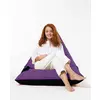 Fotoliu Tip Puf Dublu Pyramid 145x90x35 cm - Mov picture - 9