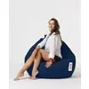 Fotoliu tip Puf Premium XXL, 115x130 cm - Albastru Inchis picture - 14