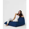 Fotoliu Tip Puf Pyramid Big Bed 145x90x35 cm - Albastru Inchis picture - 4
