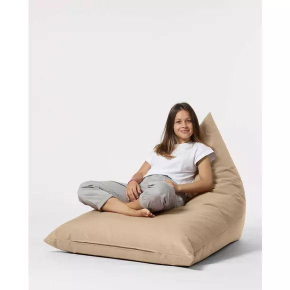 Fotoliu Tip Puf Pyramid Big Bed 145x90x35 cm - Beige picture - 3
