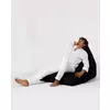 Fotoliu tip Puf Pyramid Big Bed 145x90x35 cm - Negru picture - 11