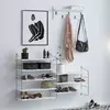 Garderoba Biena 144x30x85 cm Alba picture - 2