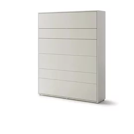 Lenart BED CONCEPT 160x200 cm - Pat rabatabil de perete vertical cu mecanism pneumatic si somiera inclusa, Casmir