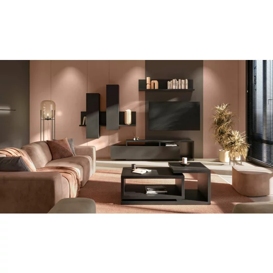 Living Bellagio Negru Mat picture - 2