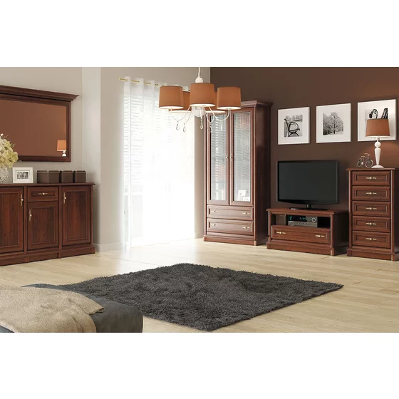 Living Kent 3 piese, Castan picture - 1