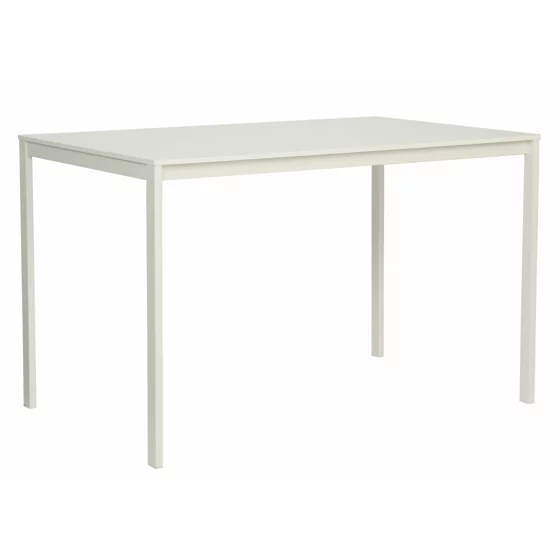 Masa Andes, 120x75x75 h cm, Metal/Pal Melaminat, Alba picture - 1