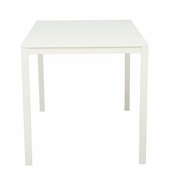 Masa Andes, 120x75x75 h cm, Metal/Pal Melaminat, Alba picture - 2