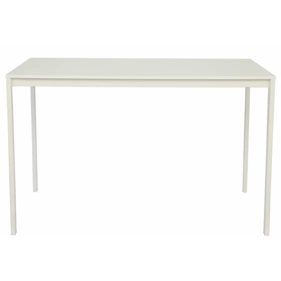 Masa Andes, 120x75x75 h cm, Metal/Pal Melaminat, Alba picture - 3