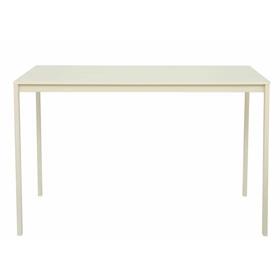 Masa Andes, 120x75x75 h cm, Metal/Pal Melaminat, Crem picture - 2