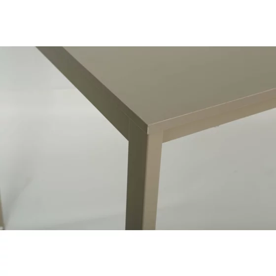 Masa Andes, 120x75x75 h cm, Metal/Pal Melaminat, Taupe picture - 3