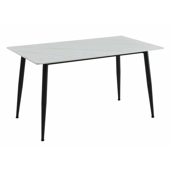 Masa Ceramon, 120x80x76 h cm, Blat Ceramic Alb picture - 1