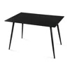 Masa Ceramon, 120x80x76 h cm, Blat Ceramic Negru picture - 1