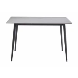 Masa Ceramon, 140x80x76 h cm, Blat Ceramic Alb