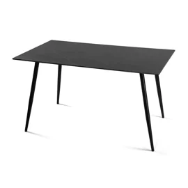 Masa Ceramon, 140x80x76 h cm, Blat Ceramic Negru