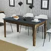 Masa Cu Spatiu de Depozitare, Milan 513, 145x88x75 cm - Nuc/Antracit picture - 1